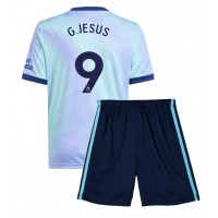 Arsenal Gabriel Jesus #9 Replica Third Minikit 2024-25 Short Sleeve (+ pants)